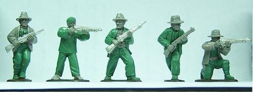 CEN022  Sandinistas with Rifles (5)