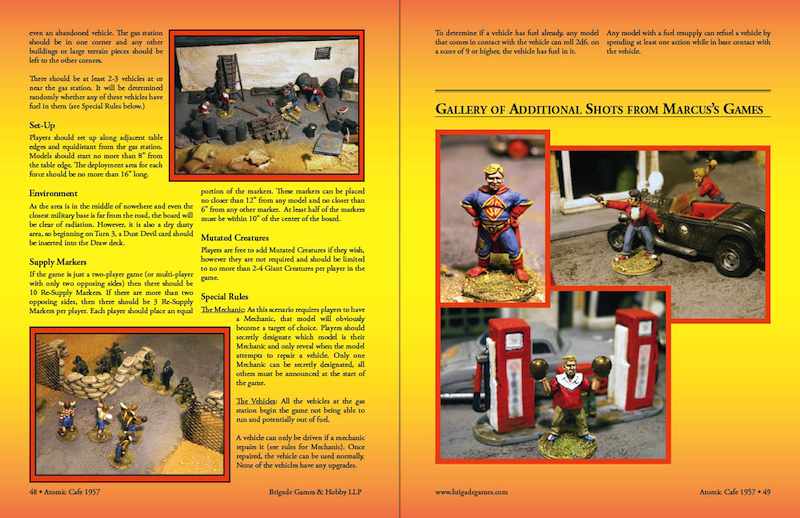 Atomic Cafe 1957 Apocalypse Wargaming Rules - Print Version