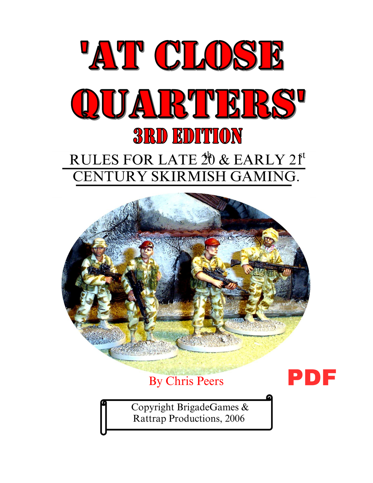 At Close Quarters - Modern Skirmish Wargaming - PDF - Digital Version