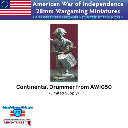 Continental Army Drummer - BG-AWI050-D