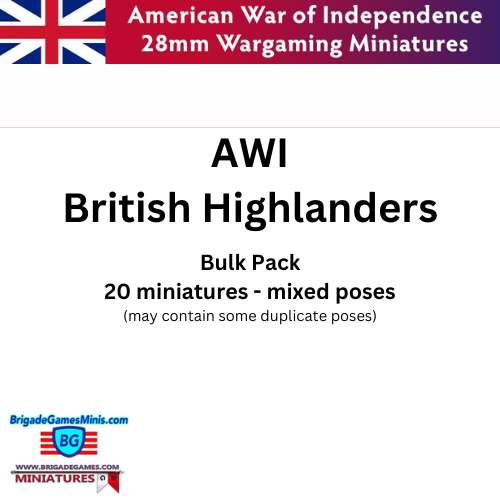 British Highlanders - Bulk Pack - BG-AWI-BHB20