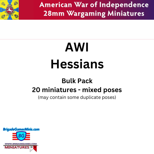 Hessian Infantry - Bulk Pack - BG-AWI-HRB20