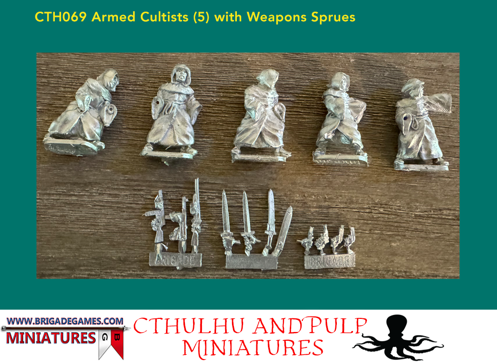Armed Cultists with weapons sprues (5) - CTH069