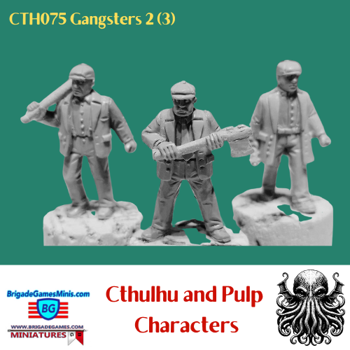 Gangsters with bats and clubs - BG-CTH075