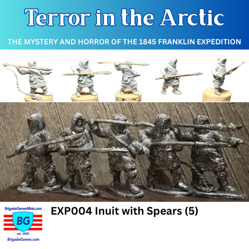 Inuit with Spears and Harpoon - BG-EXP004 - Terror in the Arctic