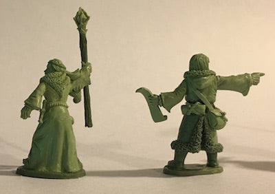 Female Wizard and Apprentice - Adventurers of the North