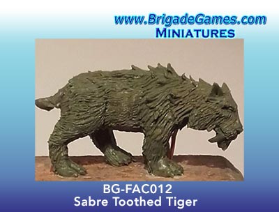 Saber-Toothed Tiger - Adventurers of the North