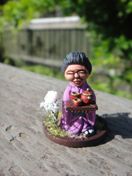 Japanese Gnome Emperor and Samurai Tea - Saki Medic- Gnome Wars