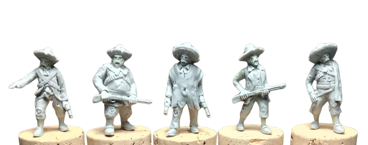 Western Mexican Zombies - BG-HHZ007 - Historical Horror and Zombies