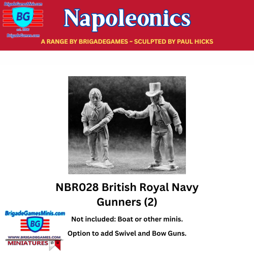 Napoleonic British Gunners and Swivel and Bow Guns Bundle