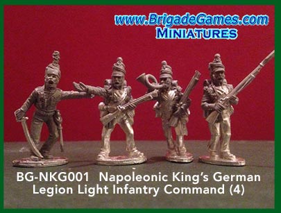 King's German Legion Light Infantry Command (4) - BG- NKG001