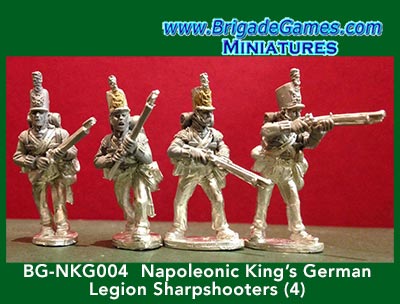 King's German Legion Sharpshooters (4)  - BG- NKG004