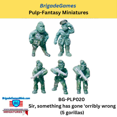 Sir, something has gone 'orribly wrong (5 gorillas) - BG-PLP020