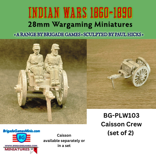 U.S. Caisson Crew - Plains War - PLW103