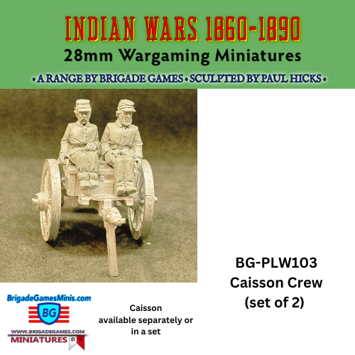 U.S. Caisson Crew - Plains War - PLW103