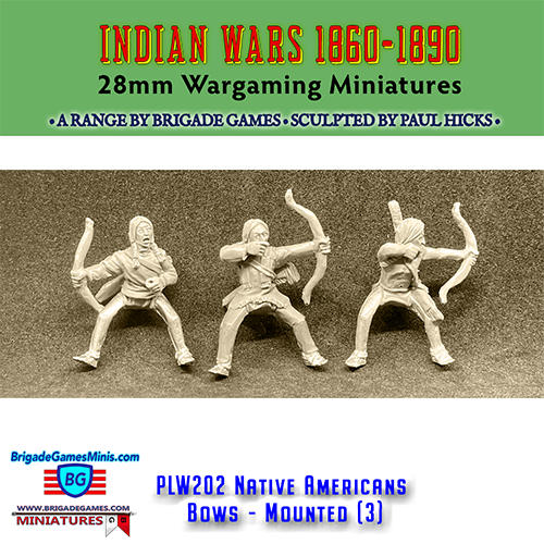 PLW202 Native Americans 3 - Bows - Plains War