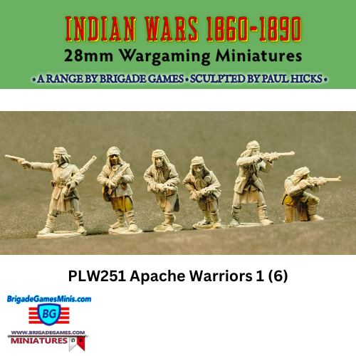 Apache Warriors 1 - Plains War - BG-PLW251