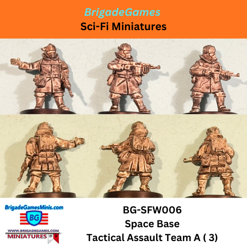 Space Base Tactical Assault Team A (3) - BG-SFW006