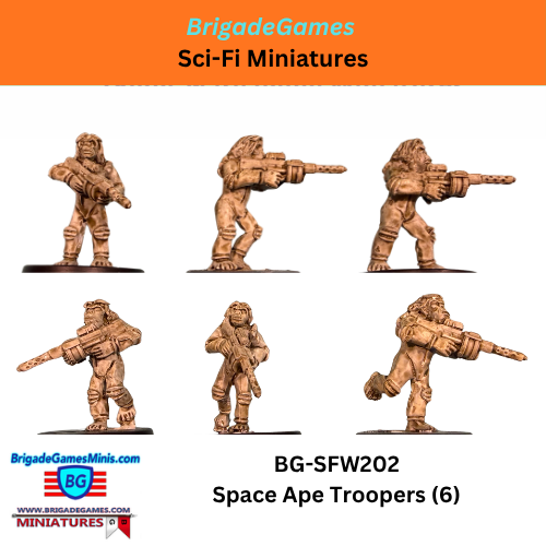 Space Ape Troopers (6) - BG-SFW202