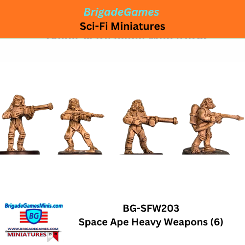 Space Ape Heavy Weapons (4) - BG-SFW203