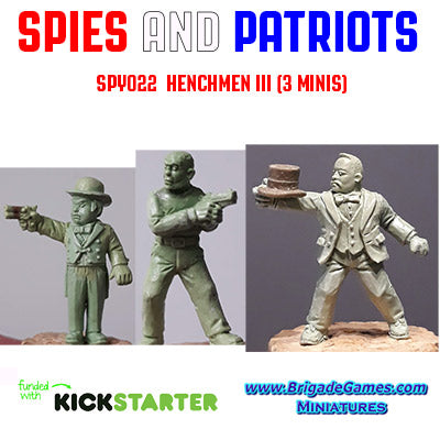 Spies and Patriots - SPY022  Henchmen III (3)