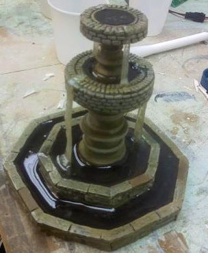 Spanish/Caribbean Style Fountain - BG-TRB009
