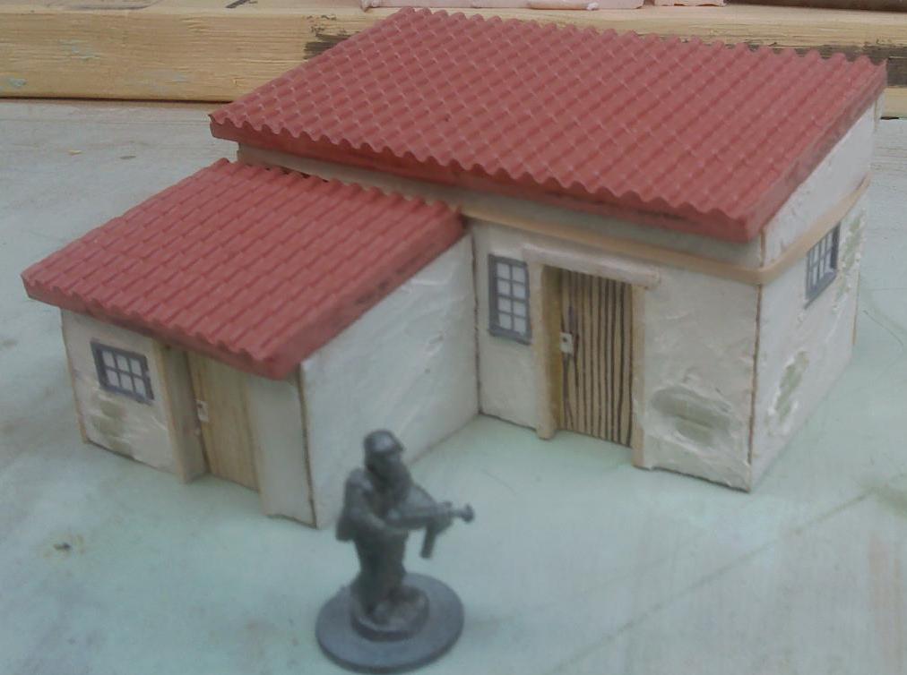 Spanish/Caribbean Style 1 level building with shutters - BG-TRB010
