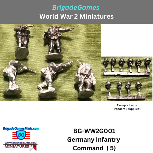 German Infantry Platoon Command - BG-WW2G001