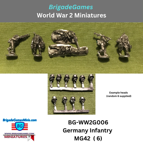 German Infantry MG42 Teams - BG-WW2G003