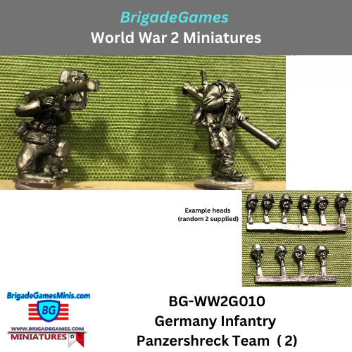 German Infantry Panzerschrecht Team - BG-WW2G010