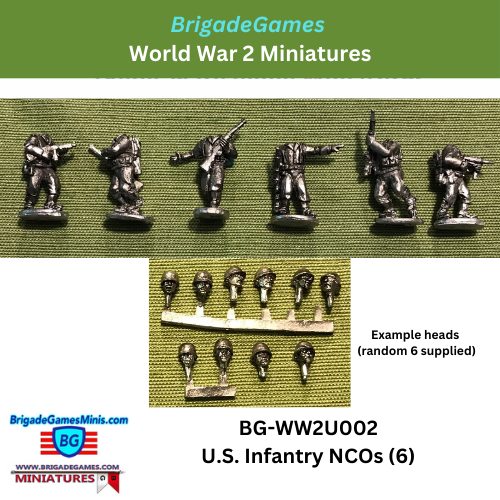 U.S. Infantry NCOs - BG-WW2U002