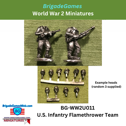 U.S. Infantry Flamethrower Team - BG-WW2U011