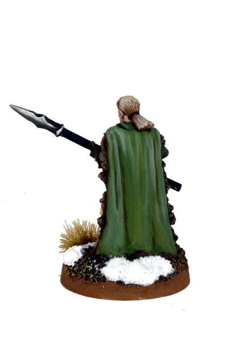 Female with cloak and spear - Adventurers of the North