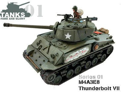 USA M4A3E8 Sherman Thunderbolt VII - 1/56th - WW2 - CB-ETAV06