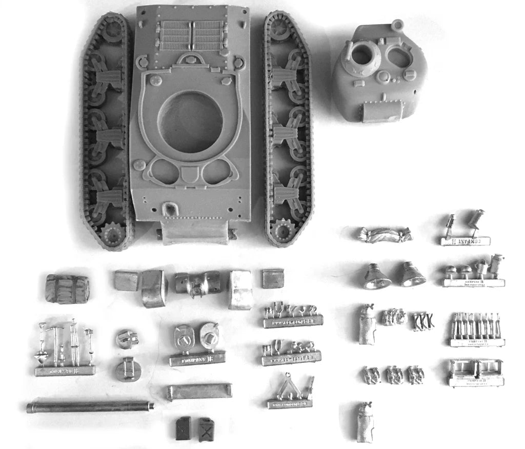 Oddball M4A3 Sherman Tank - 1/56th - WW2