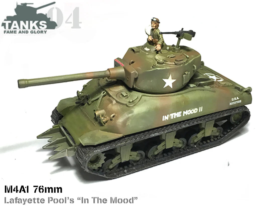 M4A1 &quot;In The Mood&quot; Tank - 1/56th - WW2