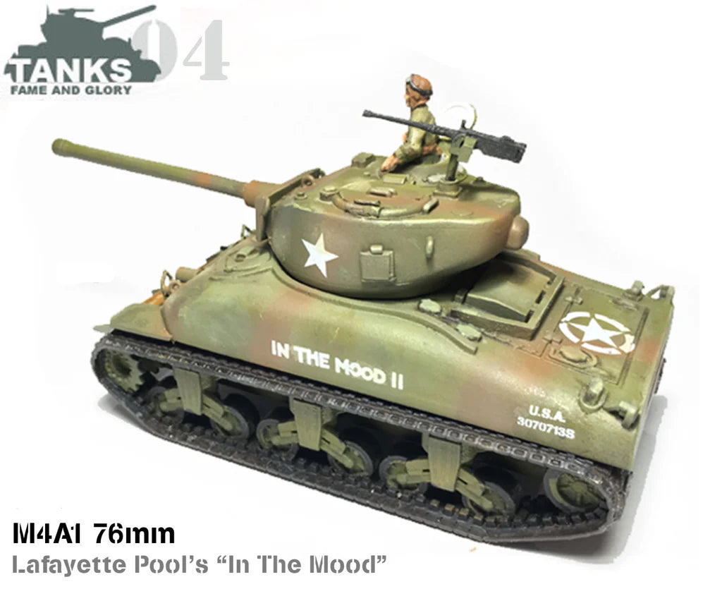 M4A1 &quot;In The Mood&quot; Tank - 1/56th - WW2