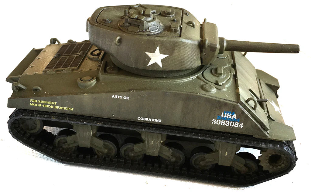 USA M4A3E2 Sherman Jumbo Cobra King Tank - 1/56th - WW2 - CB-ETAV10