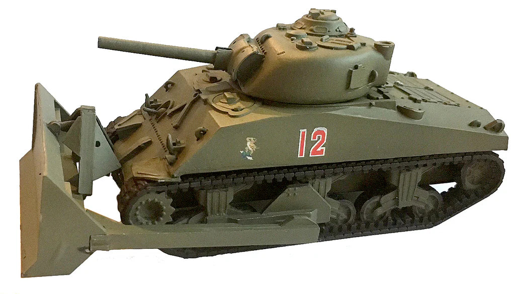 USA M4A3 sherman with Dozer Blade- 1/56th - WW2 - CB-ETAV13D