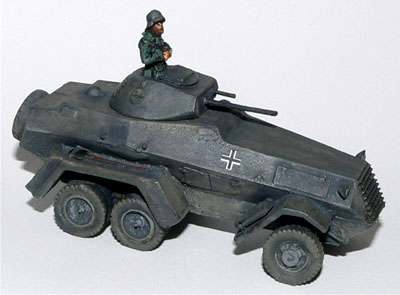 German SdKfz 231  6-Rad German armored car - 1/56th - WW2 - CB-ETGV07