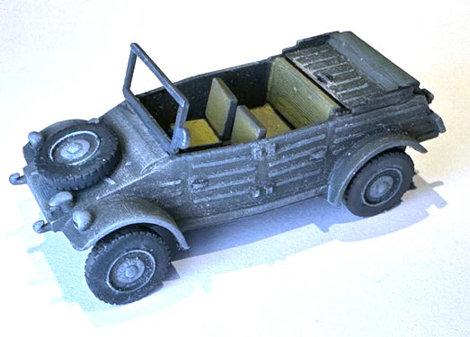 WW2 German Kubelwagon open top, 1/56th (28mm size)