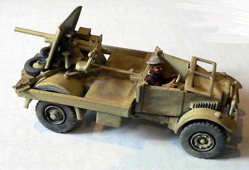 British Morris Portee and 2 pdr - 1/56th - WW2 - CB-NABV19