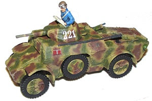 Italian AB41 Autoblinda Armored Car - 1/56th - WW2 - CB-NAIV05