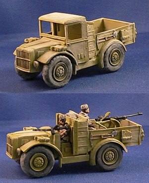 Italian AS37 Sahariana Truck - 1/56th - WW2 - CB-NAIV06