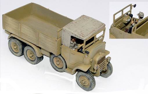 Italian Fiat SPA Duvonque 35 - 1/56th - WW2 - CB-NAIV14