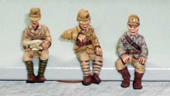 Italian 508 Staff Car Crew (3) - WW2 - CB-NAIC01