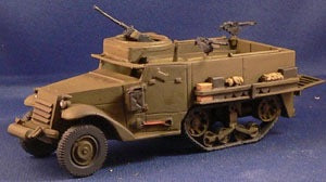 USA M3 Halftrack with driver - 1/56th - WW2 - CB-PWAV18
