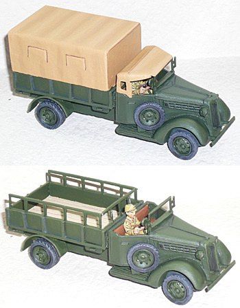 Japanese IJA-AFV Type 97 Izuzu Truck - WW2 Pacific - CB-PWJV11