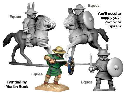 Equites (2 foot, 2 mounted) - CM-ANG005 - Close Out