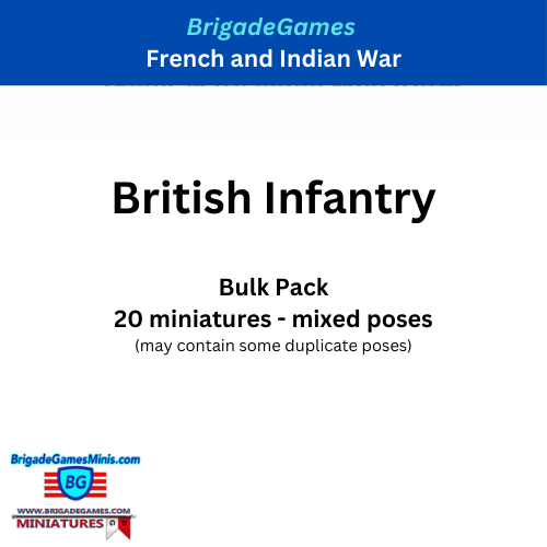 British Infantry - Bulk Pack - BG-FIW-BIB20